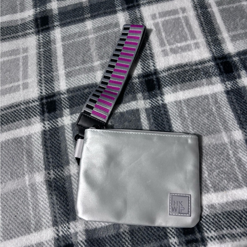 IHKWIP Everyday Essentials RFID Wristlet Wallet Pouch Accessory Zip Close